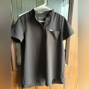 Small black FIGS Rafaela top!